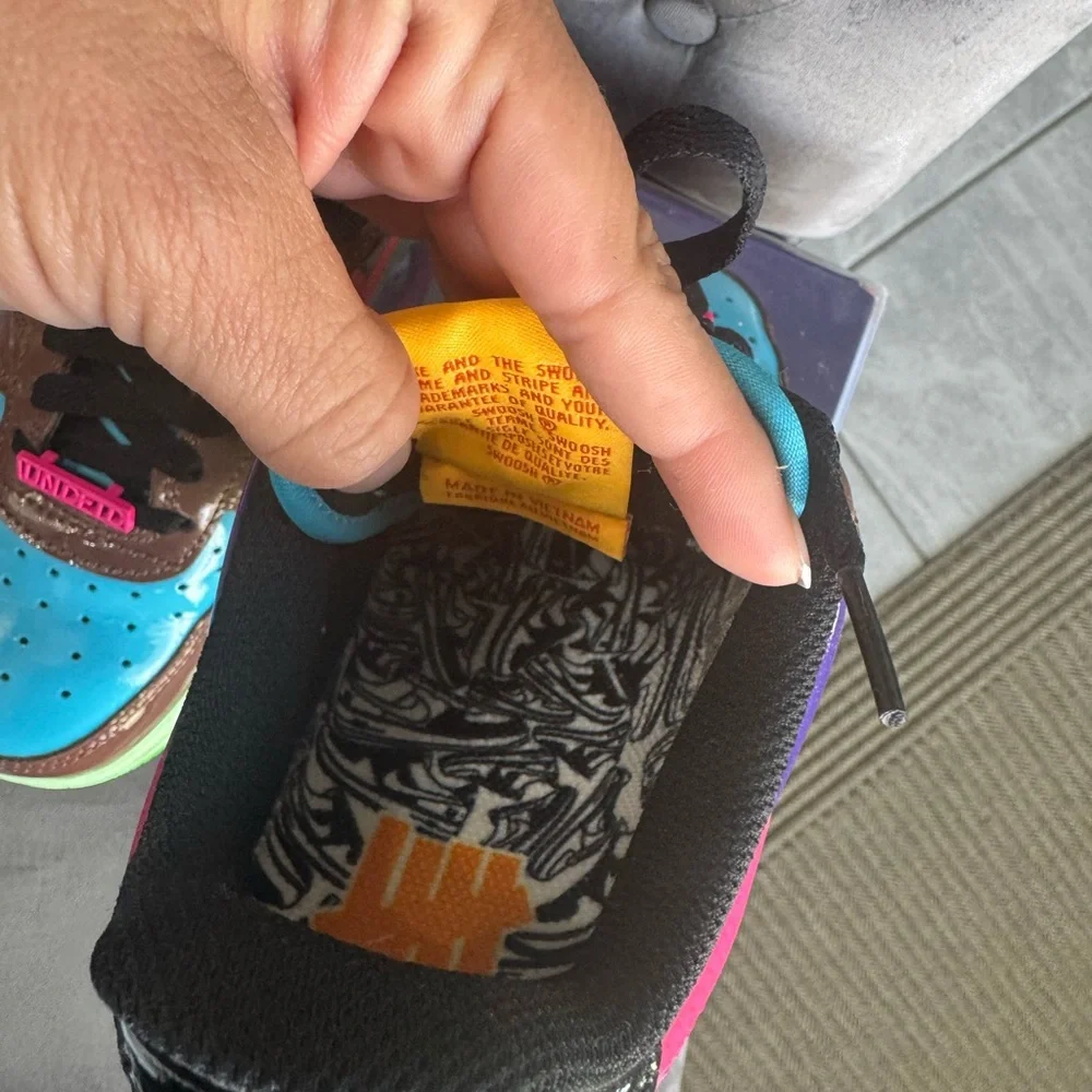 Nike undefeated x air 1 low - Picture 5 of 9